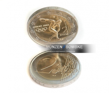 2 Euro Griechenland 2004 - Olympische Sommerspiele in Athen