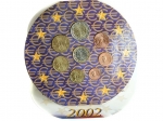 KMS Frankreich 2002 2 Euro bis 1 Cent 2002